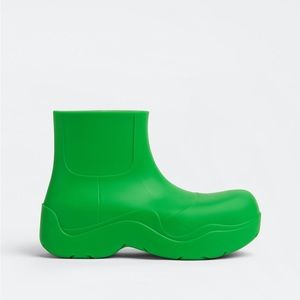 BOTTEGA VENETA PUDDLE BOOTS GRASS COLOR - SIZE 41